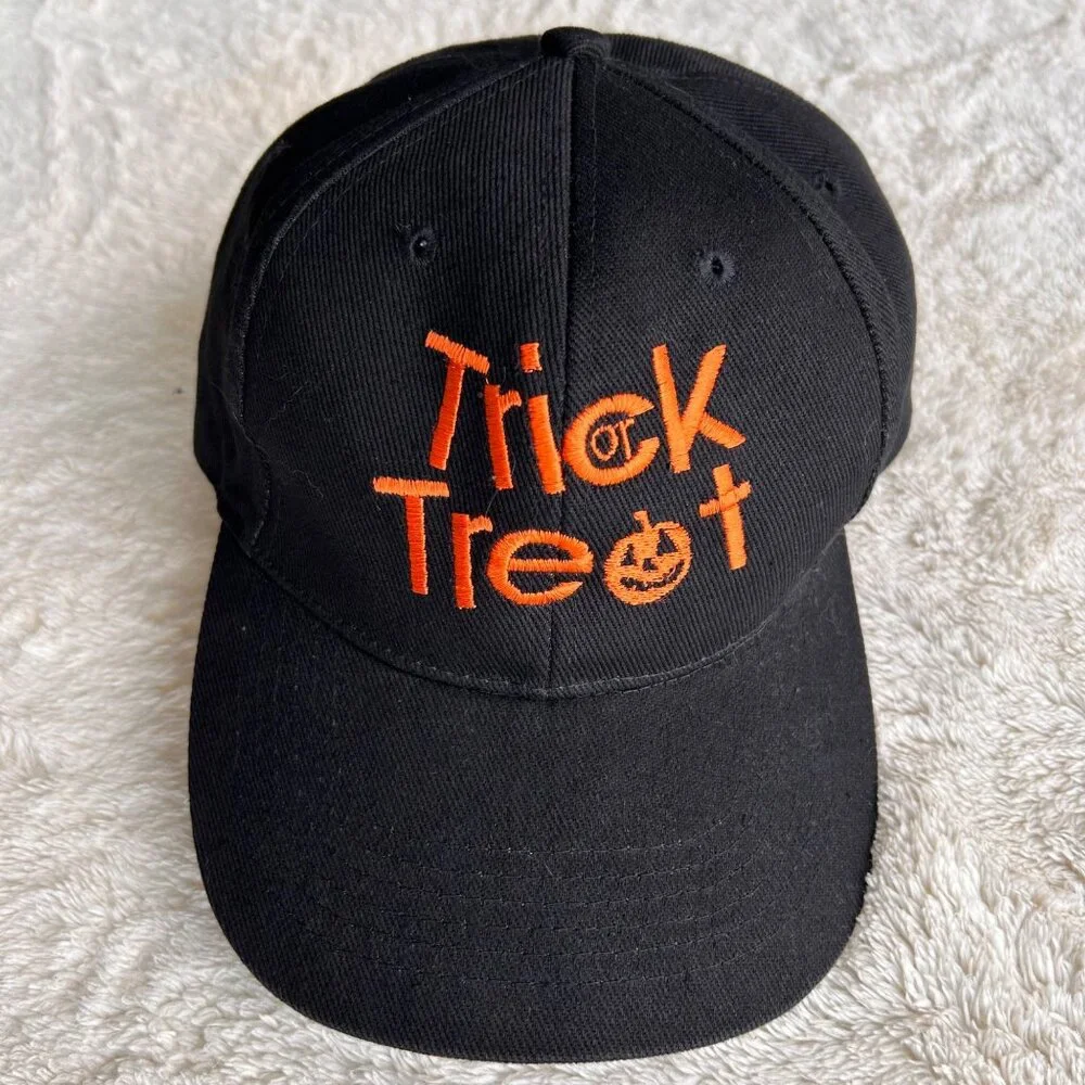 Halloween Trick Or Treat Cap - One Size Fits All Adults - Picture 5 of 7